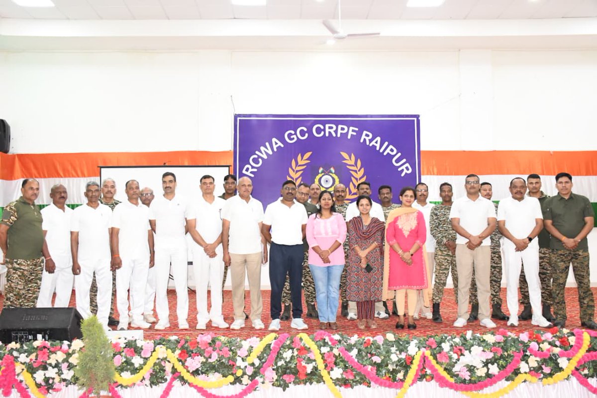 RCWA GROUP CENTER CRPF RAIPUR tweet media