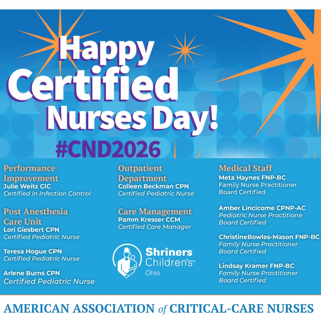 Shriners Children's Ohio tweet media