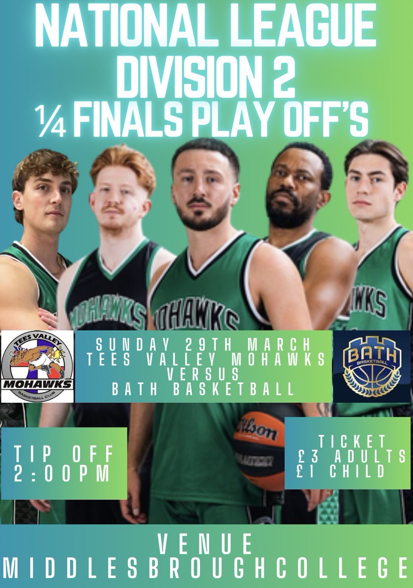 Tees Valley Mohawks tweet media