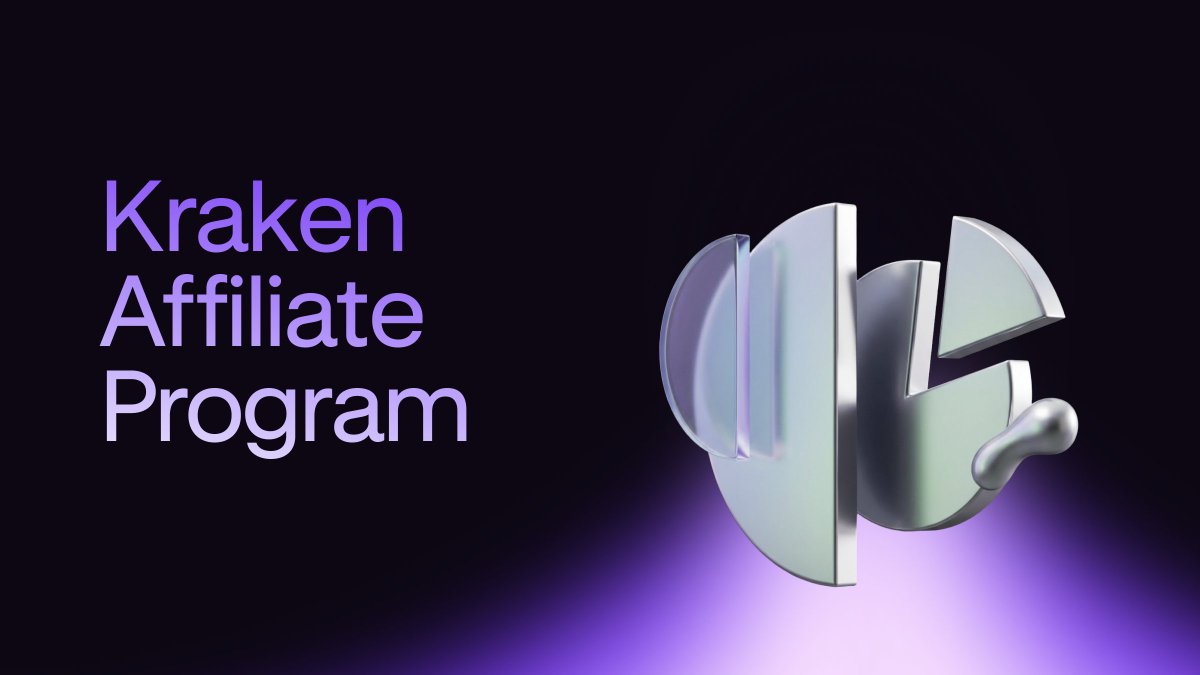 Your audience trusts your calls. Make sure you're partnered with an exchange they can trust too.

Kraken's Affiliate Program. Up to 50% commission. Real-time tracking. One of the most trusted names in crypto.

Apply now 👇
kraken.com/affiliate/apply