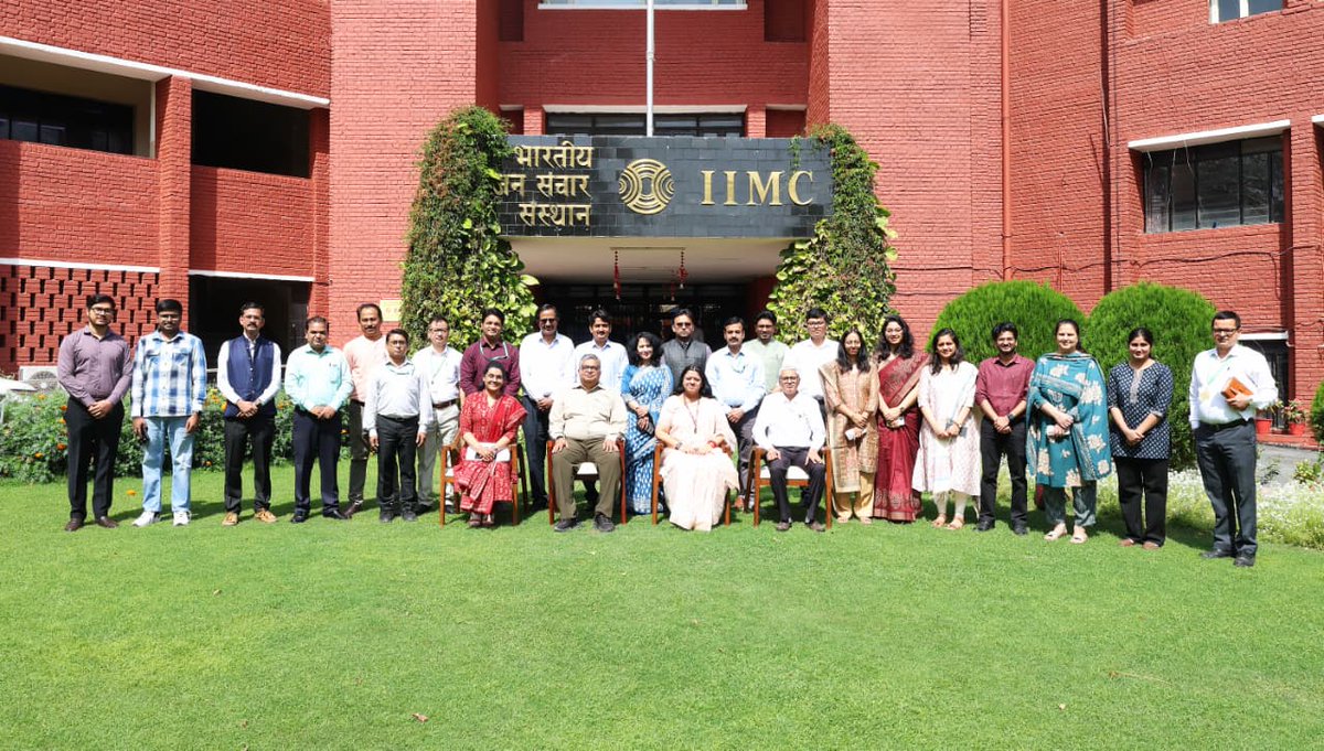 Indian Institute of Mass Communication tweet media
