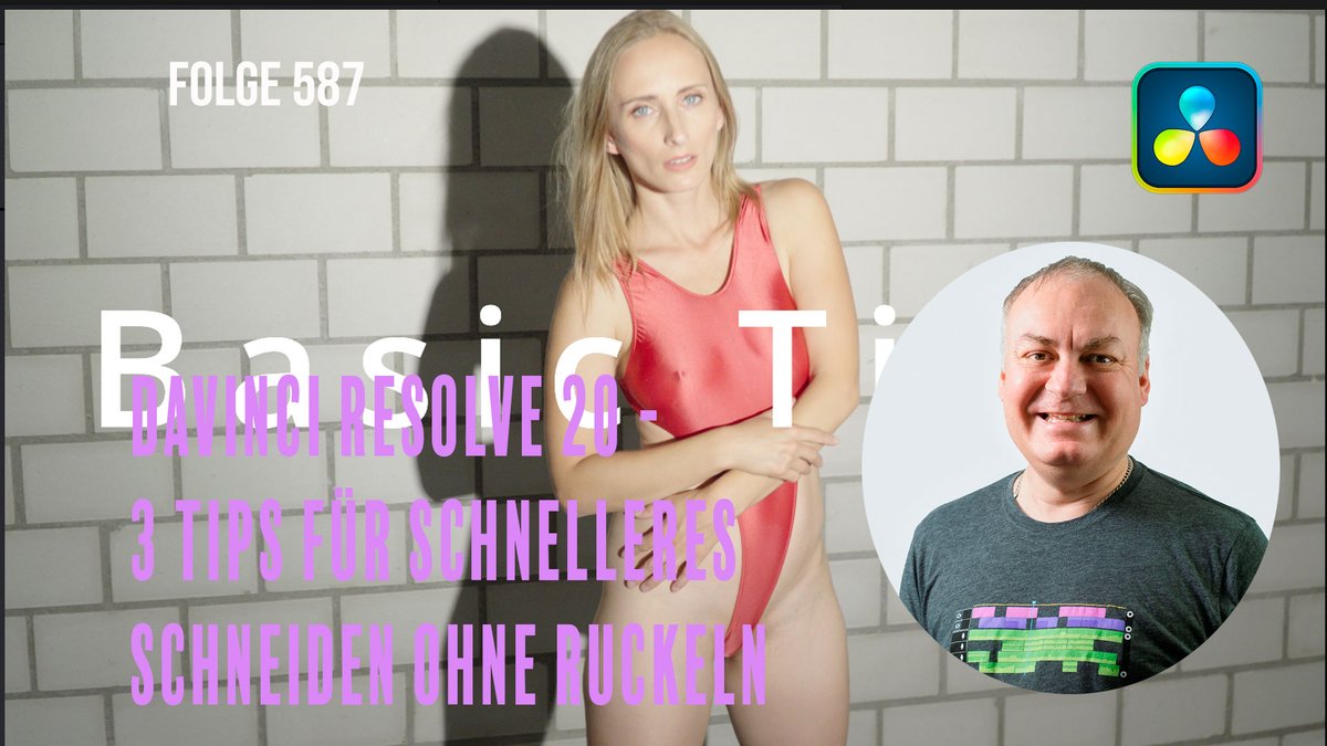 MarkusErnstPhot's tweet photo. In diesem Tutorial gebe ich Dir 3 Tips wie du in Davinci Resolve ohne ruckeln schneller schneiden kannst.
Das Videotutorial findest Du auf meinem Youtube-Kanal :
https://t.co/0pb66xX87V
#davinciresolve #davinciresolvetutorial #videoschnitt https://t.co/LHtgC72XaK