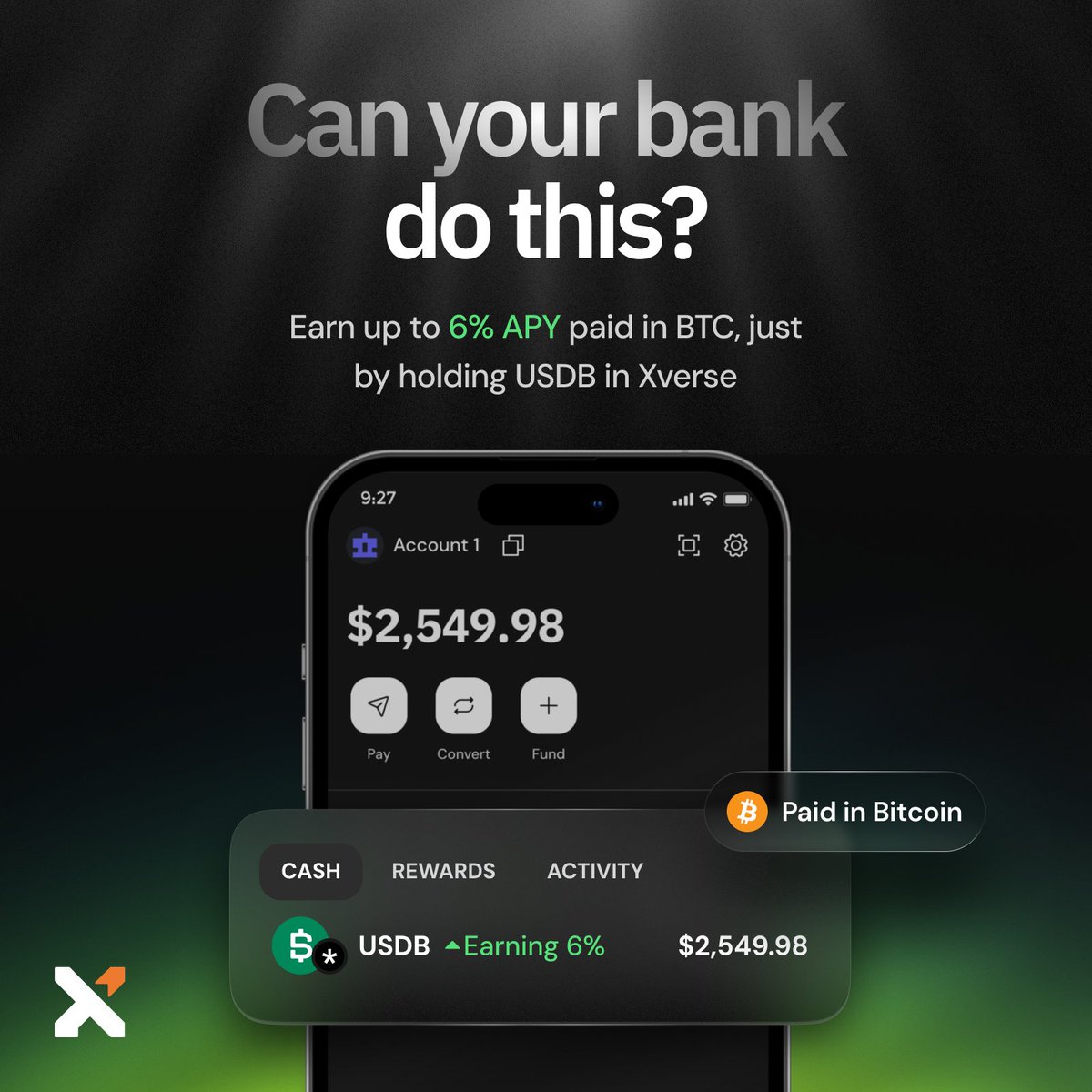 Xverse - Bank on Bitcoin tweet media