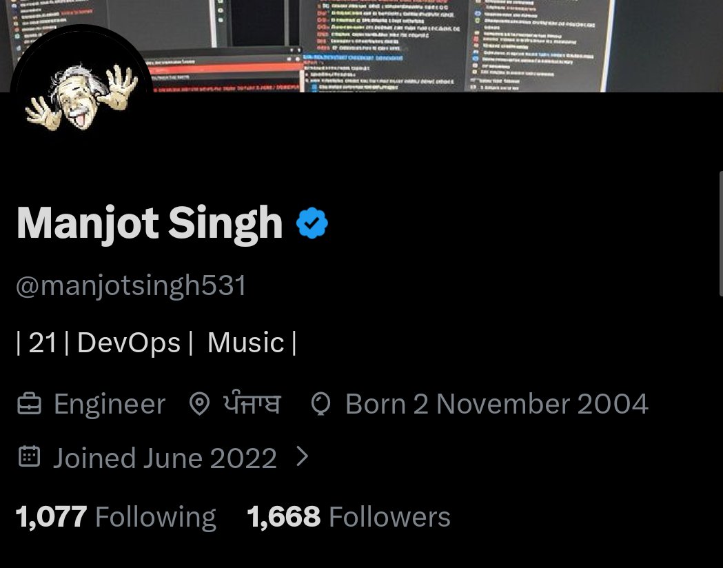Manjot Singh tweet media