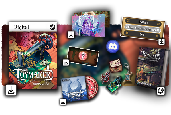 Toymaker: Threads of Joy 🧵 LIVE on Kickstarter! tweet media