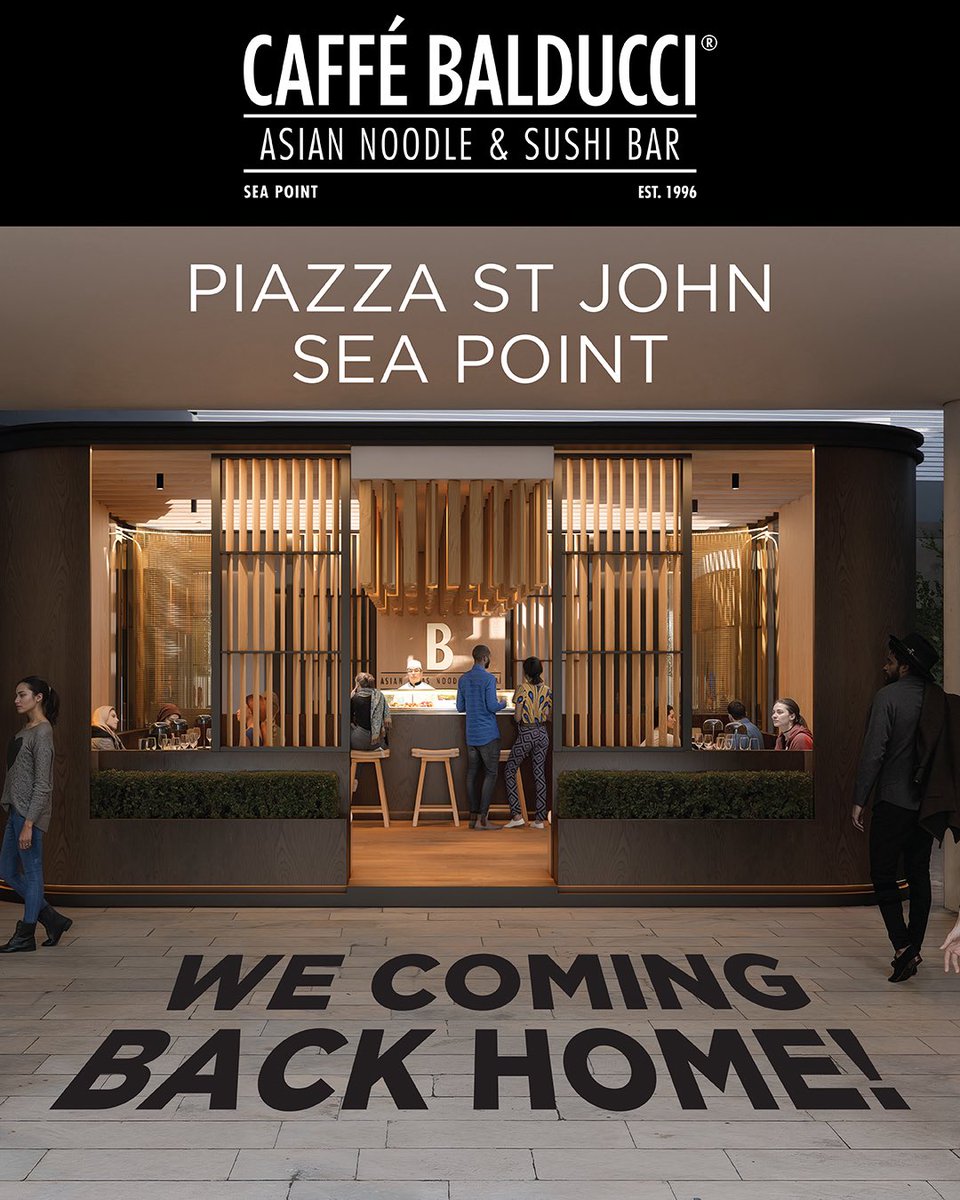 balduccis_ct's tweet photo. Sea Point, we’re coming home,bigger, better, and ready to serve you again. #CaffeBalducci #SeaPoint #WeComingBackHome https://t.co/JAaST7BcHU