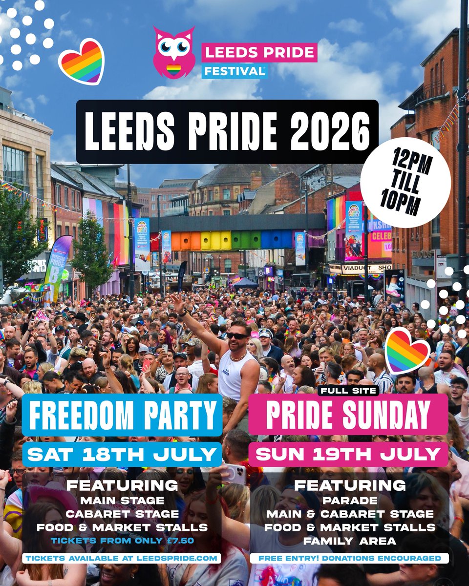 Leeds Pride tweet media