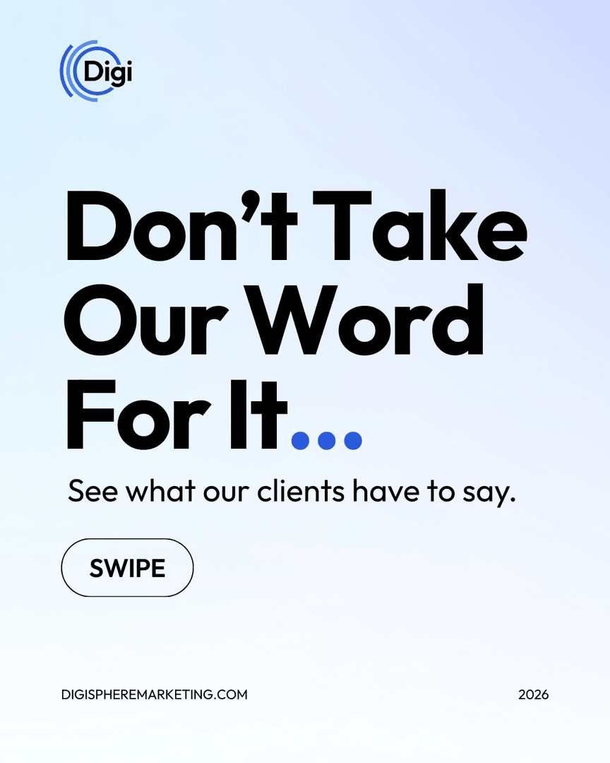 digispheremkt's tweet photo. Our clients say it best ⭐

We’re grateful to partner with businesses that trust us with their website, SEO, and marketing strategy.

Ready to grow your online presence? Let’s connect. 🚀

#MarketingStrategy #DigiSphereMarketing https://t.co/HanWQQN7xx