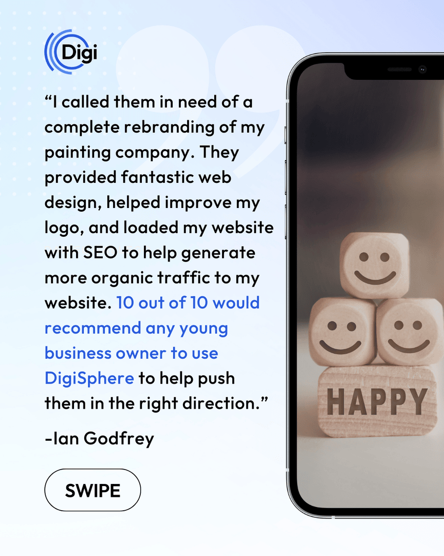 digispheremkt's tweet photo. Our clients say it best ⭐

We’re grateful to partner with businesses that trust us with their website, SEO, and marketing strategy.

Ready to grow your online presence? Let’s connect. 🚀

#MarketingStrategy #DigiSphereMarketing https://t.co/HanWQQN7xx