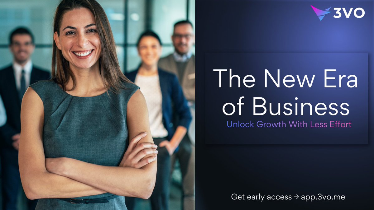 3vo_me's tweet image. The New Era of Business isn’t about more tools→it’s about smarter operations.

Businesses that streamline growth, retention, and engagement outperform the rest.

Be among the first to experience it 👇
Get early access → app.3vo.me

#3VO #SmartBusiness