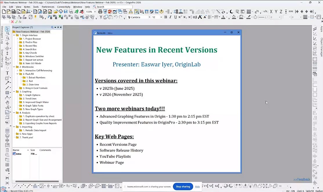 OriginLab® tweet media