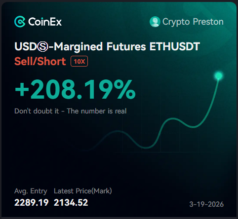 CryptoPreston (Redeemed) tweet media