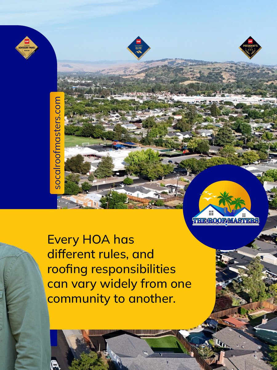 TheRoof_Masters's tweet image. HOA Roofing Rules Are Never One-Size-Fits-All🏘️

Each HOA has its own roofing requirements, approval process, and homeowner responsibilities, which is why experience working with HOAs matters.

Learn more about us: na2.hubs.ly/H04kqdq0 

#ResidentialRoofing #CommercialRoofing