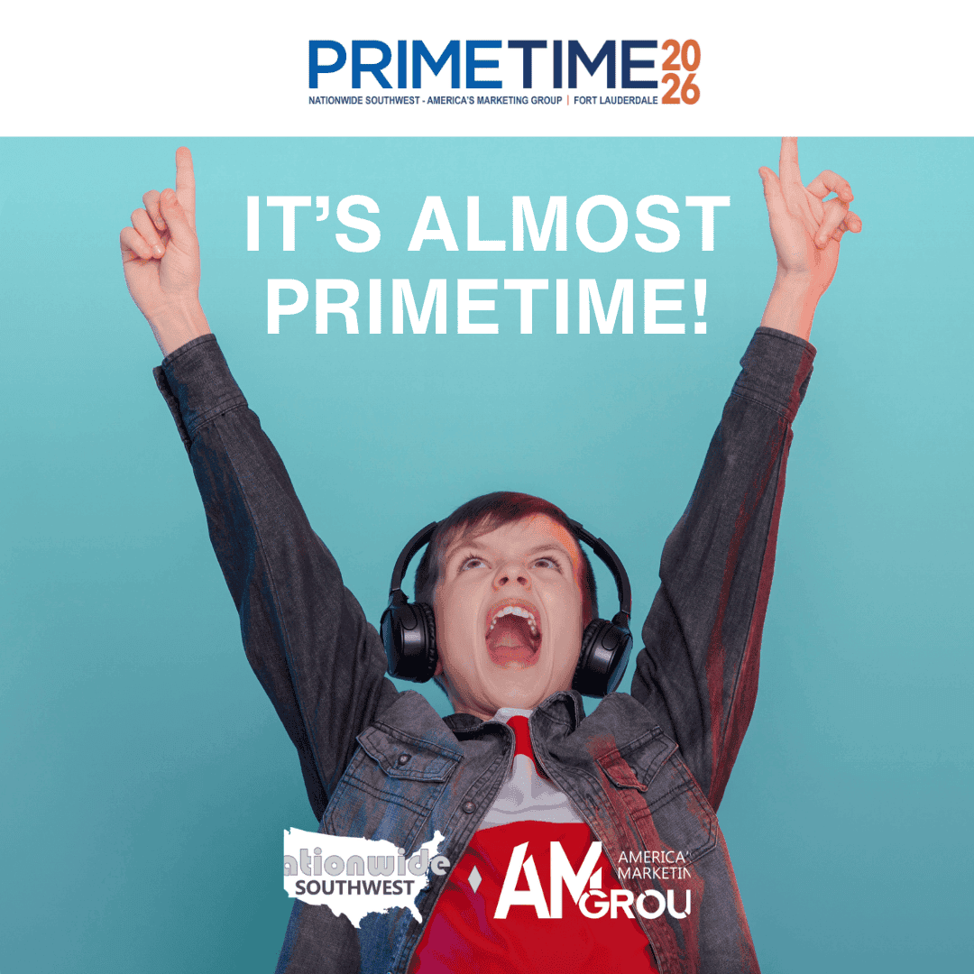 PrimeTime is in a few days and we are PUMPED! 🎉 Get ready to connect, learn, and make big moves. It’s going to be epic! See you soon! nationwidesouthwest.com/events