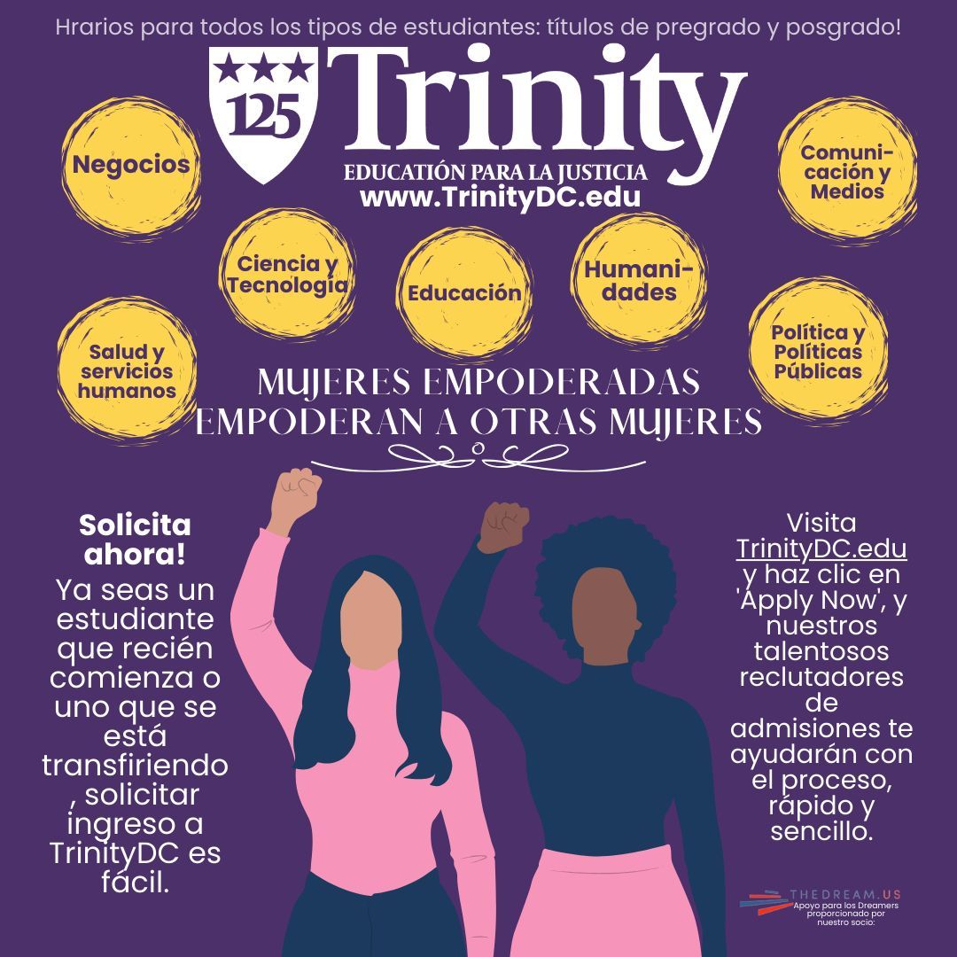 Trinity Washington University tweet media