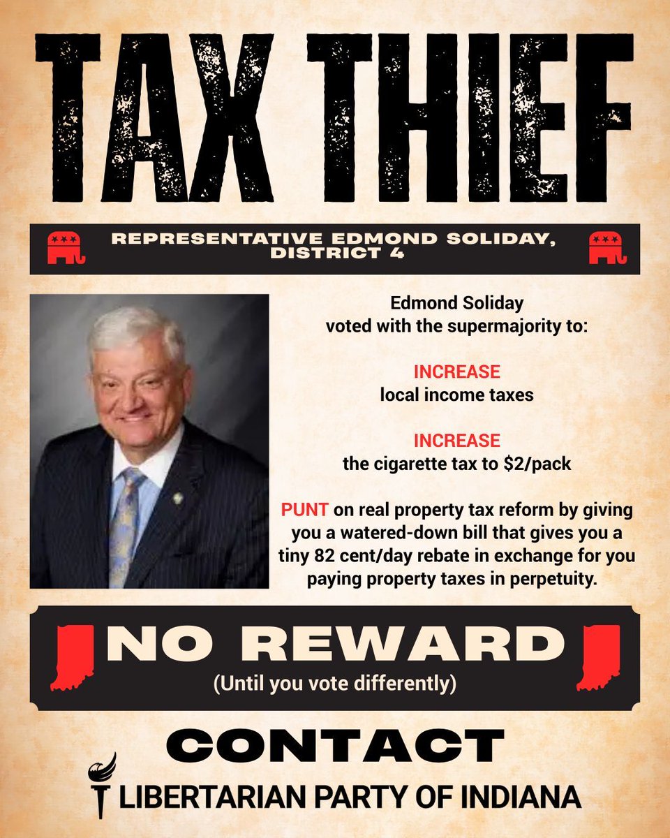 Libertarian Party of Indiana tweet media