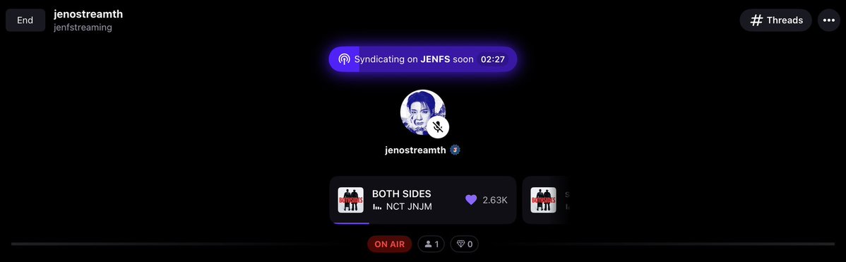 JENO STREAM TH tweet media