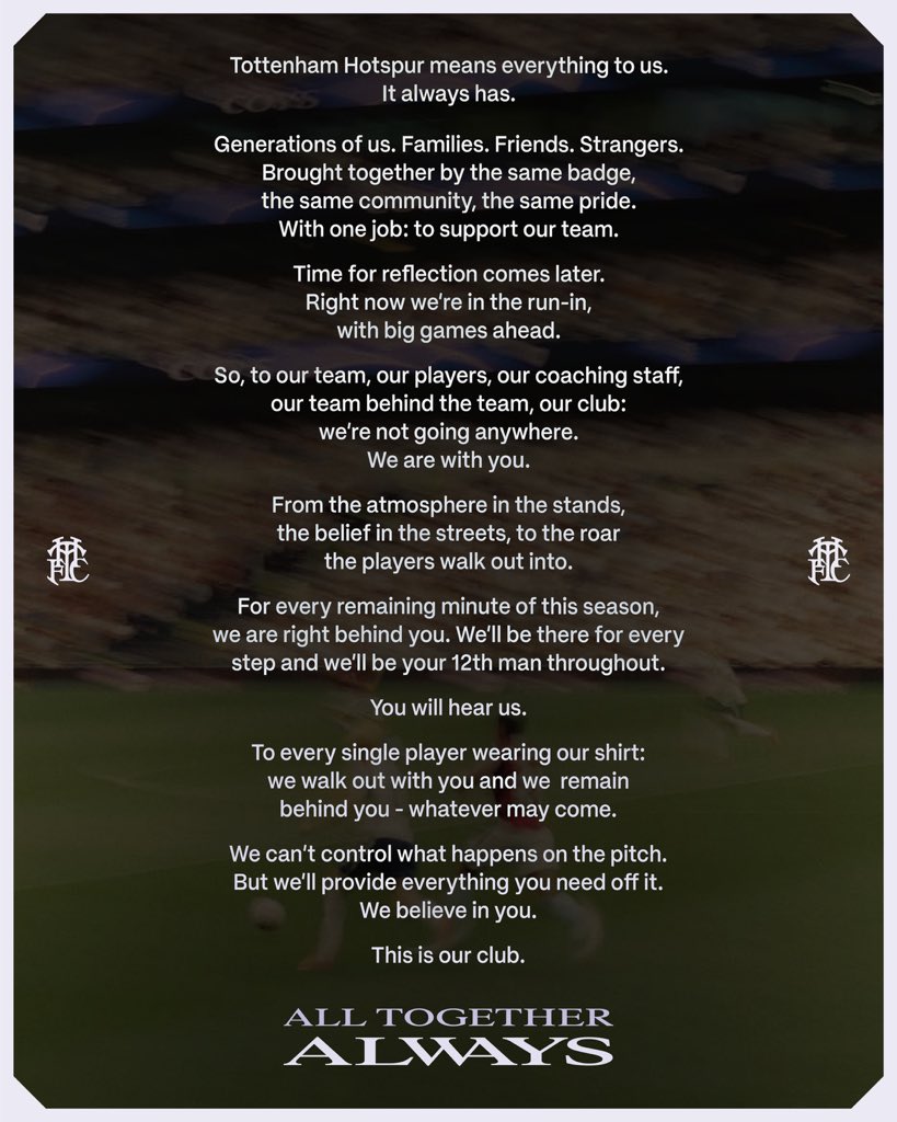 Spurs Army tweet media