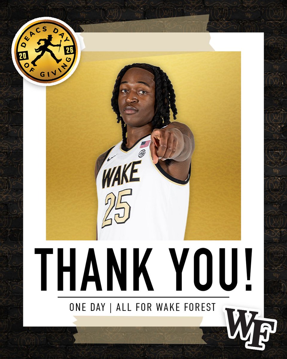 Wake Forest Men's Basketball tweet media