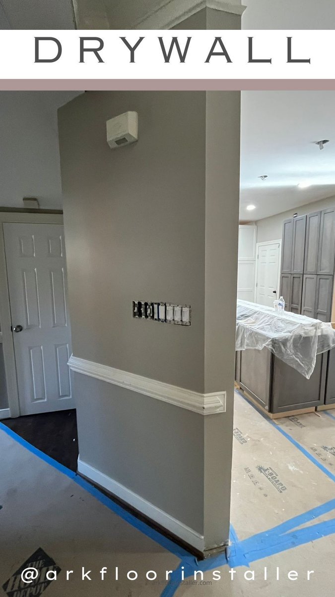 ArkFloorService's tweet image. Achieve smooth, flawless walls with Ark Flooring &amp;amp; Remodeling's expert drywall services. 

#DrywallRepair #DrywallInstallation #HomeRenovation #WallFinishing #arkfloorinstaller

Text: (804) 495-9684
Email: contact@arkfloorinstaller.com
Visit: arkfloorinstaller.com