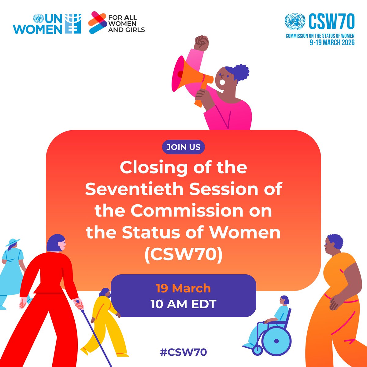 United Nations CSW tweet media