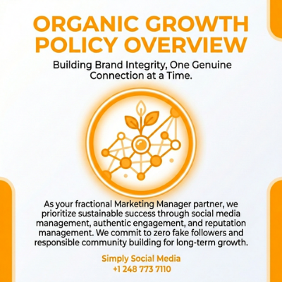 SimplySocialMI's tweet photo. Integrity first: no spammy DMs, or fake reviews—just ethical engagement, clear reporting, and respectful community management. If that’s your approach, we’ll work well together. #ReputationManagement #SocialMediaMarketing #EthicalMarketing #BrandTrust https://t.co/aXRd58d89n