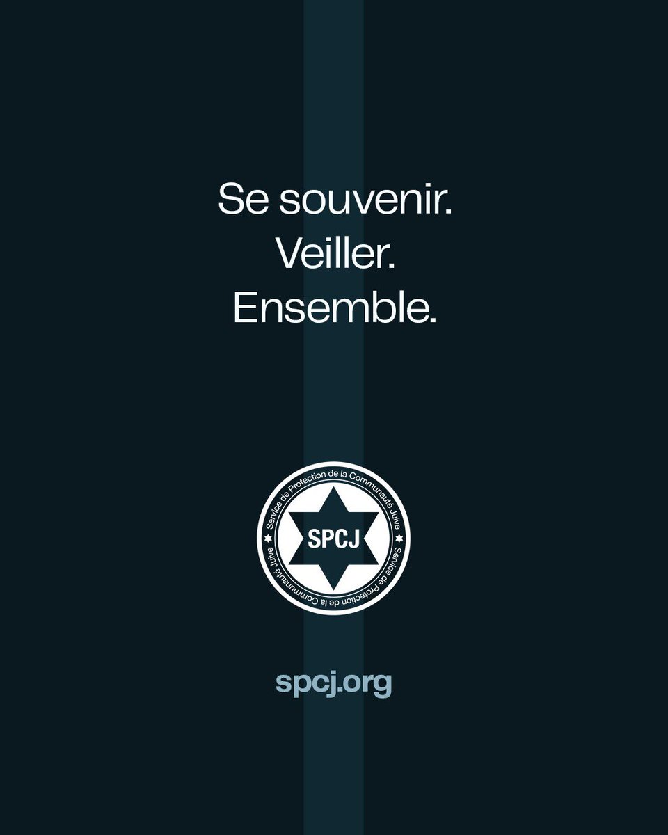 19.03.2012, École Ozar Hatorah, #Toulouse .

Hommage à Jonathan Sandler, Arié Sandler, Gabriel Sandler et Myriam Monsonego, victimes de cet attentat terroriste. 

Leur mémoire nous engage. 

Nous saluons ceux qui veillent à la sécurité de nos écoles et institutions.

#OzarHatorah