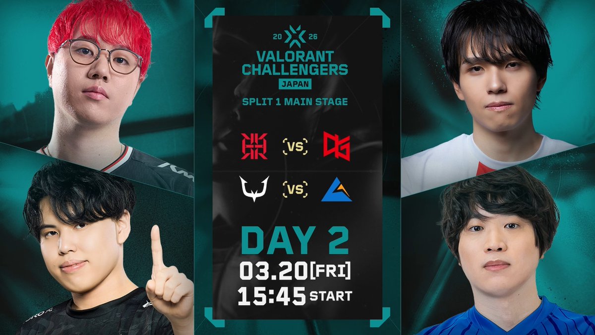 VALORANT Challengers Japan tweet media