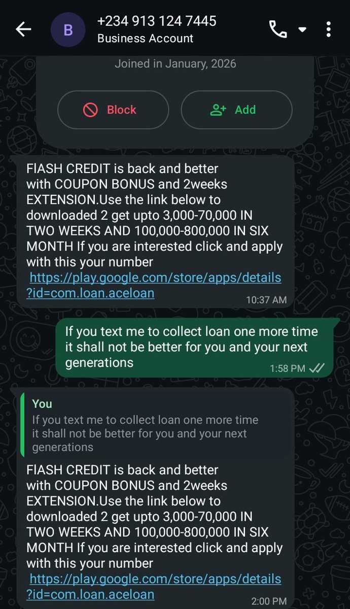 Tired of loan apps