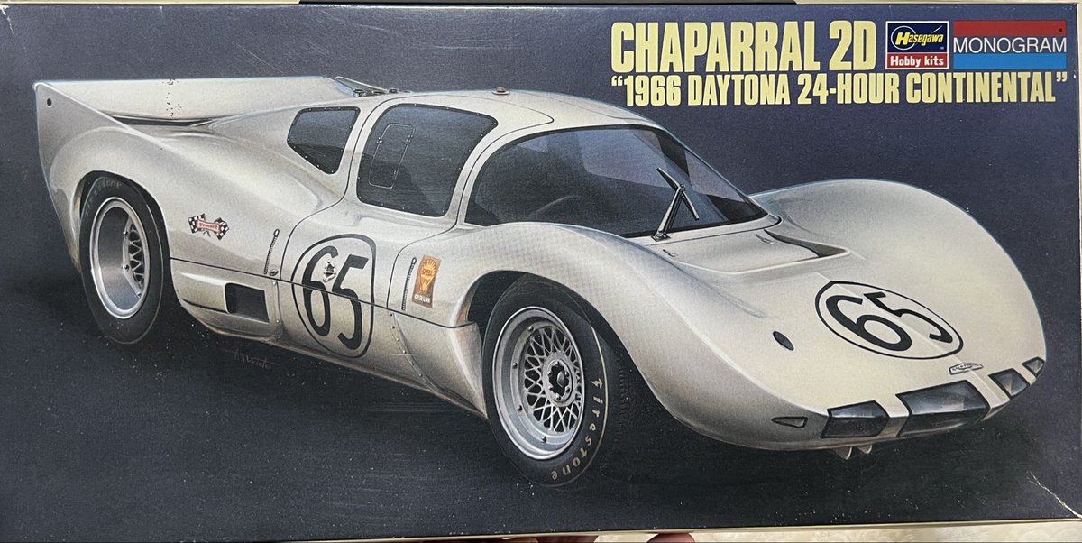 KTanisaki's tweet image. #Chaparral2D
#Monogram
所謂ハセモノのキット。
購入したのは34年前か。
60年代の金型なんでアチコチ手直しして理想の佇まいに。