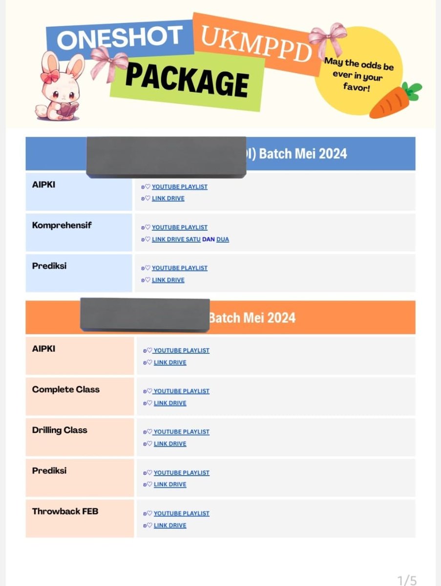 backupcatatan's tweet photo. ‼️‼️PROMO PAKET UKMPPD‼️‼️
hanya dengan 99k udah lengkap dapat kelas 6 bimbel. udah termasuk kelas persiapan aipki, persiapan ukmppd dan persiapan osce kompre/osce ukmppd yaa. materi updated BATCH AGUSTUS 2024. kalau mau tanya2 boleh ya https://t.co/aoOD3nCY93