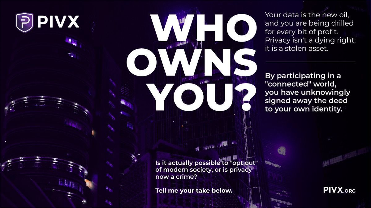 PIVX Official priv/acc tweet media