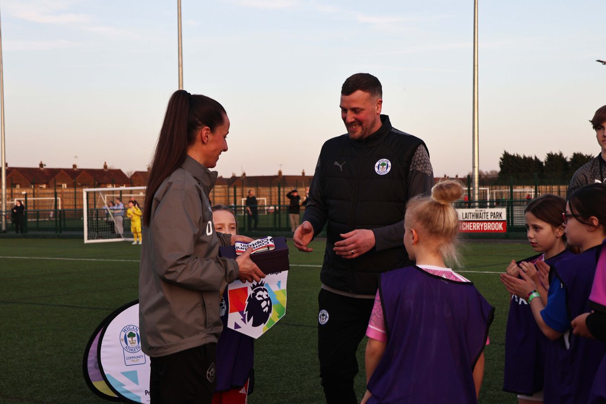 Wigan Athletic Community Trust tweet media