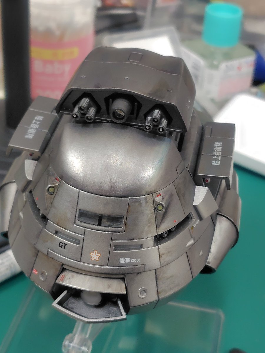 8_tyan's tweet photo. スーパーX　ウェザリング完了♪
ほぼリアルタッチマーカーのみとは見えまい(-_☆) https://t.co/0l2QVALbBy
