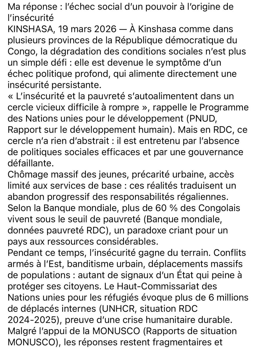 JonathanNgbele's tweet photo. Ma réponse : https://t.co/EZYEt4GcaA