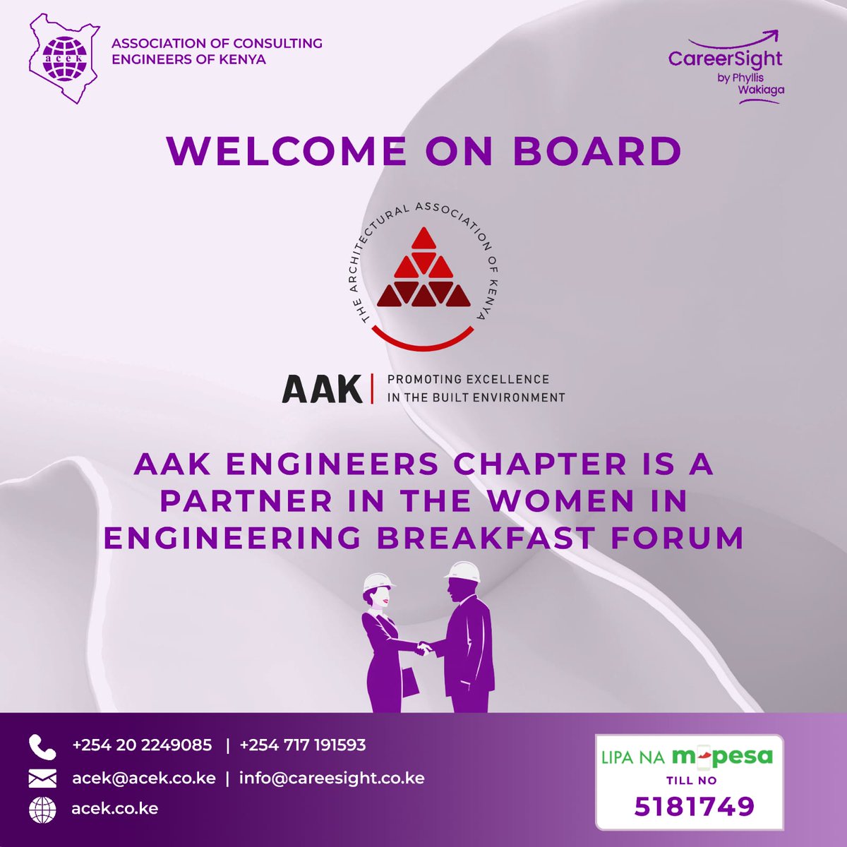 The Association of Consulting Engineers of Kenya tweet media