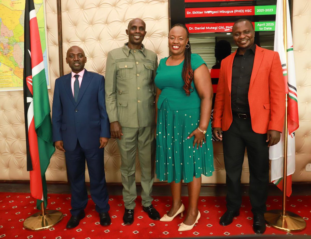 Dr. Daniel Mutegi Giti, Ph.D. tweet media