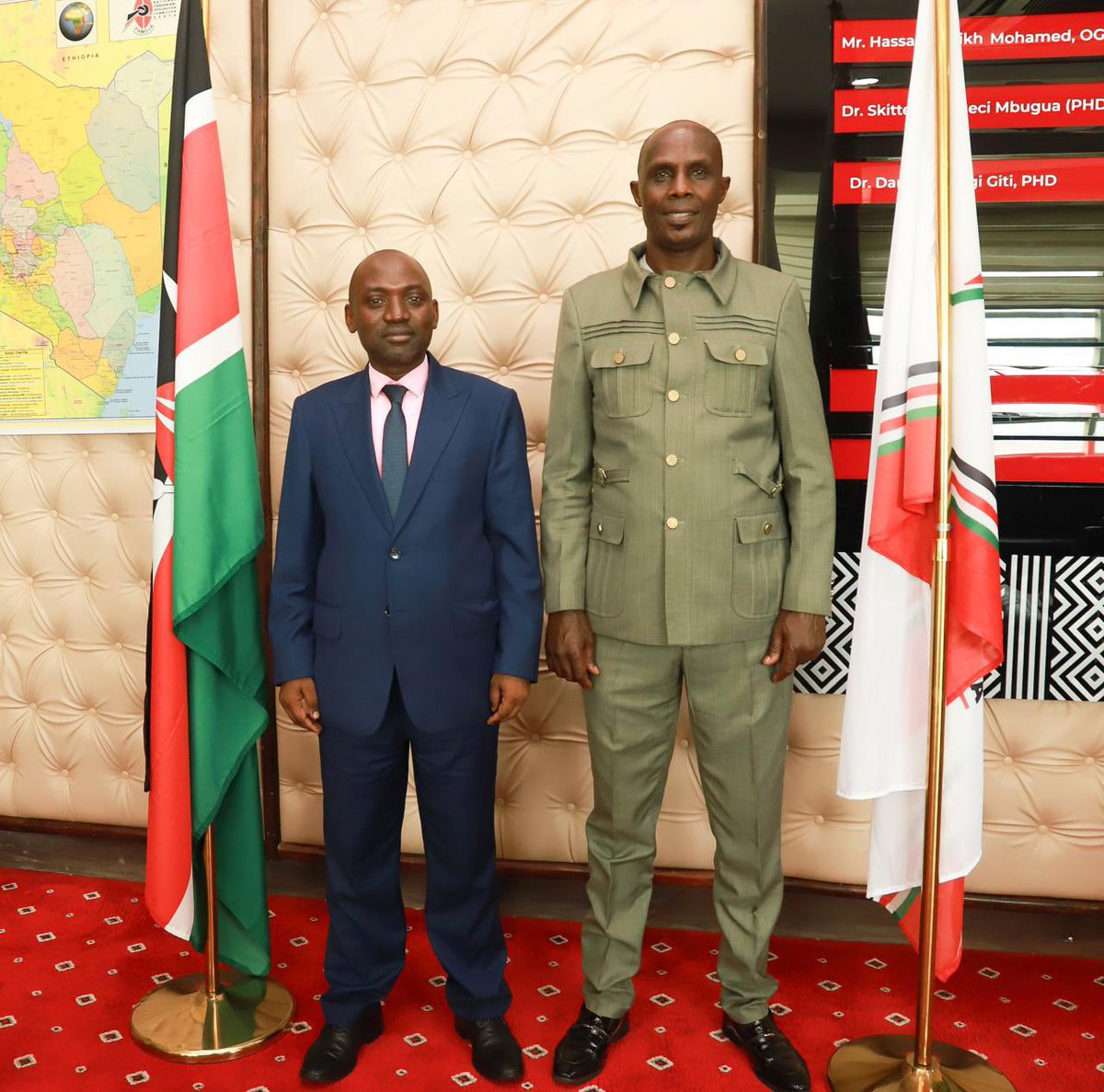 Dr. Daniel Mutegi Giti, Ph.D. tweet media