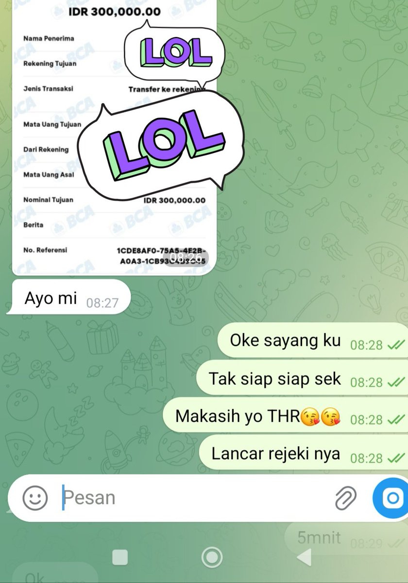 veraajjalah's tweet image. Terimakasih anak anak mami yang baik bagi bagi THR dadakan semua
@mamivera6969
#vcsready #vcscolmek
#kontenready #kontensquirt