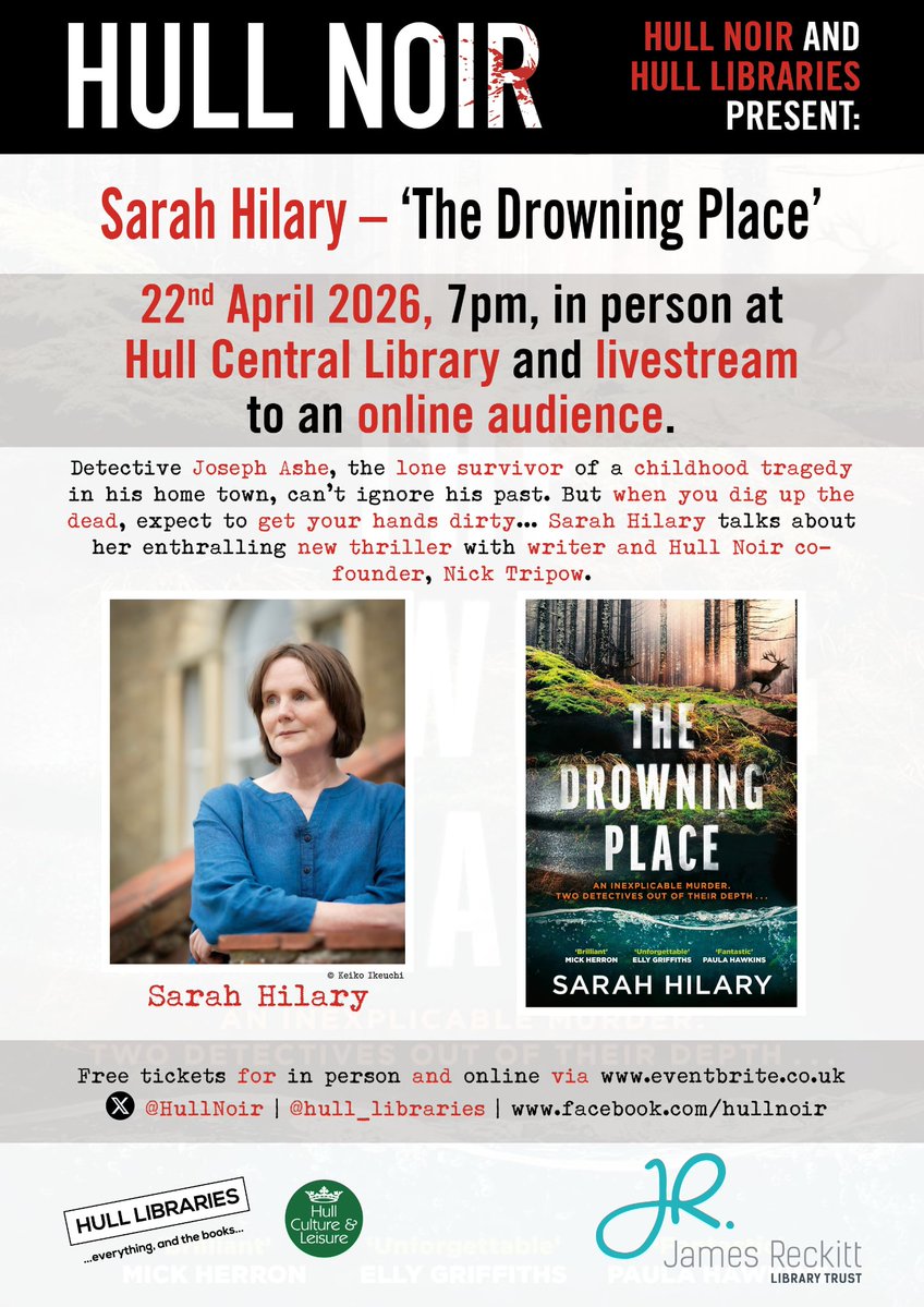 Sarah Hilary tweet media