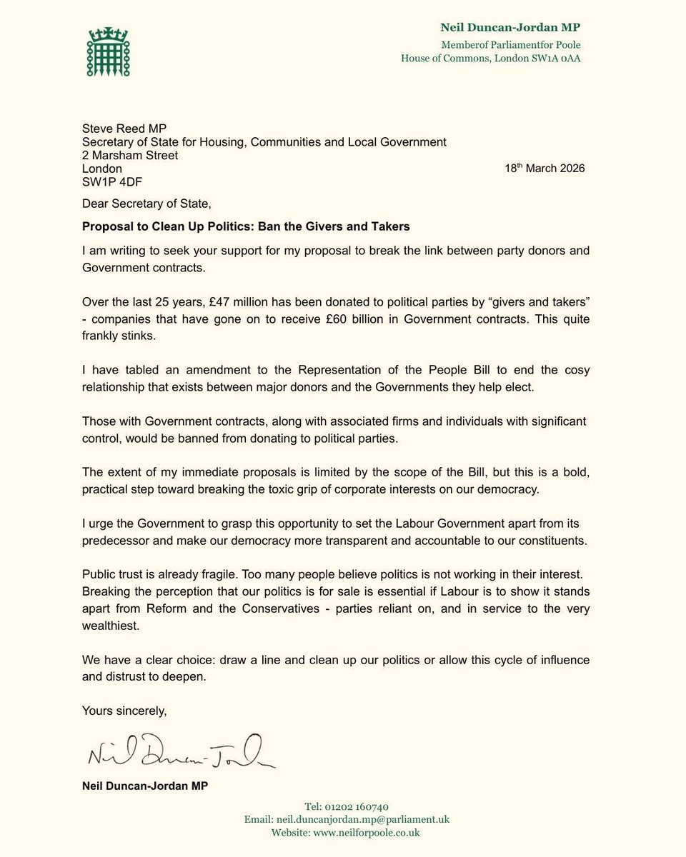 Neil Duncan-Jordan MP tweet media