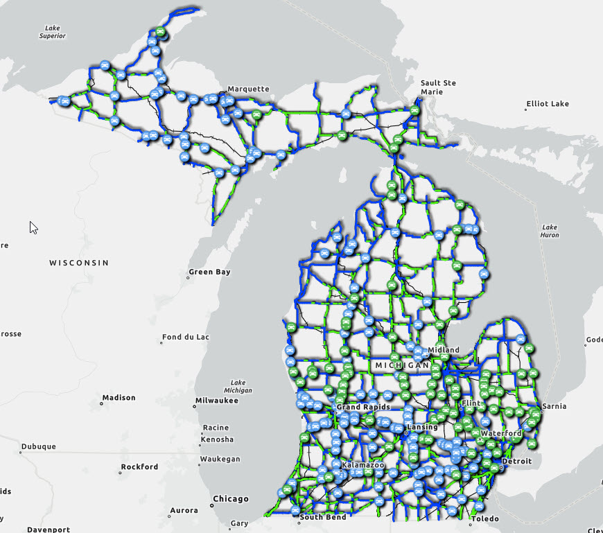 Michigan DOT tweet media