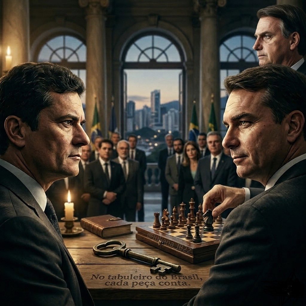 A política não é um conto de fadas, é um xadrez de guerra. 

Às vezes, as alianças mais fortes não são feitas por afeto, mas por necessidade estratégica. 

Flávio Bolsonaro sabe muito bem quem é Moro. Mas também sabe que, para vencer o “Jogo Brasil”, às vezes é preciso todas as