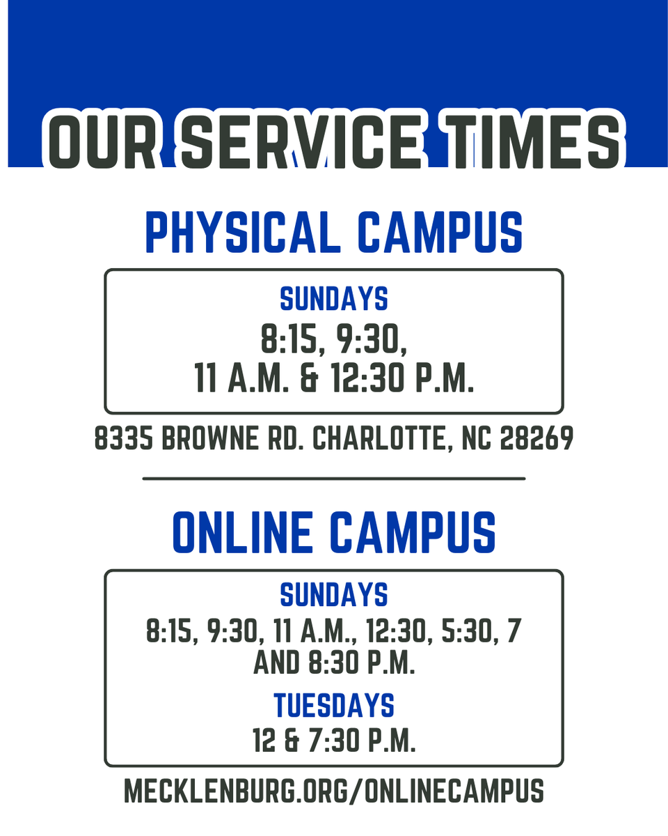 Mecklenburg Community Church tweet media