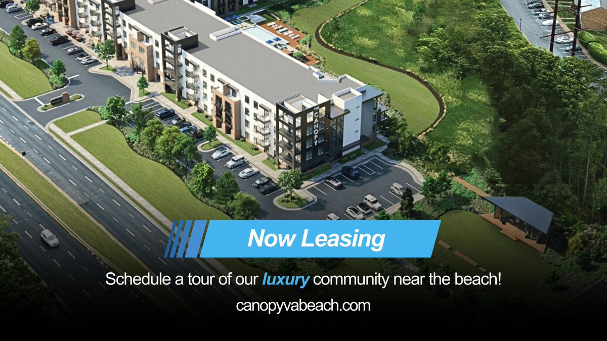 FranklinGroupVB's tweet photo. A fresh take on coastal living has arrived.

Now leasing at The Canopy, a modern apartment community designed to blend effortless comfort with elevated style in the heart of Virginia Beach.

-
Call: (757) 654-5016 Go online at: https://t.co/lN4j3A2wYR https://t.co/wByVZMUbc7