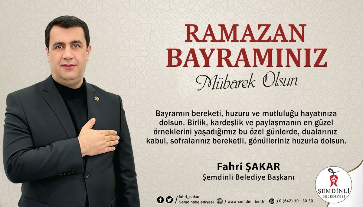Bayramınız mübarek olsun
