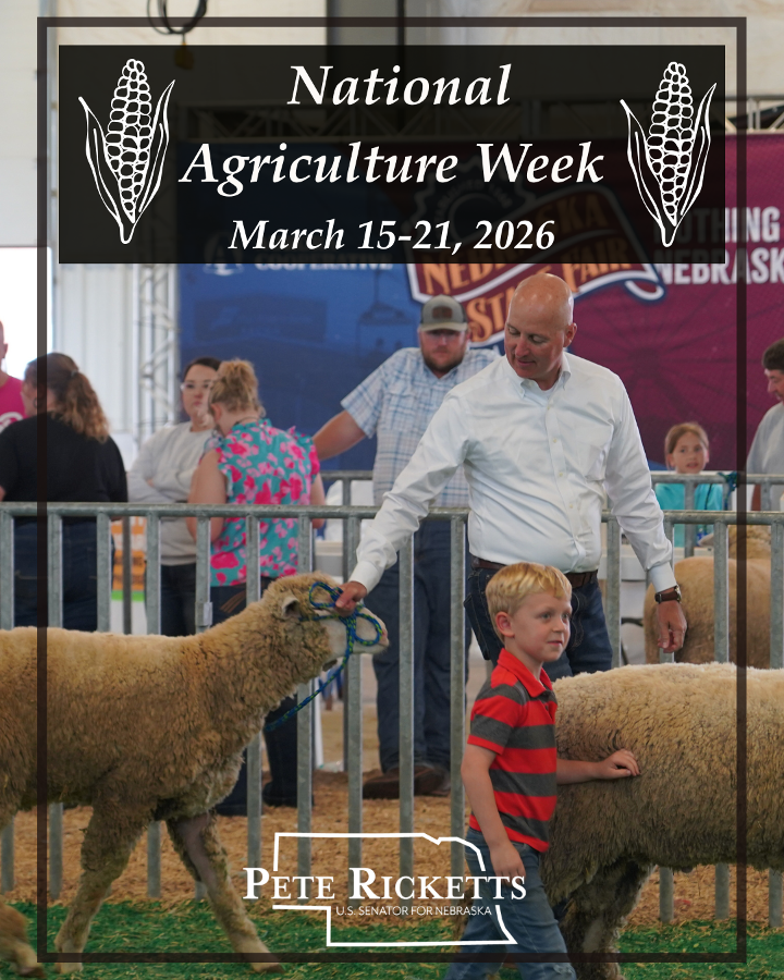 Senator Pete Ricketts tweet media