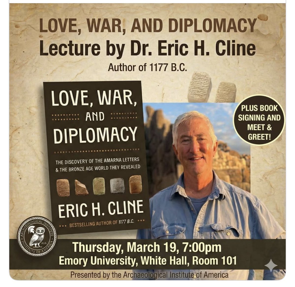 Eric H. Cline tweet media