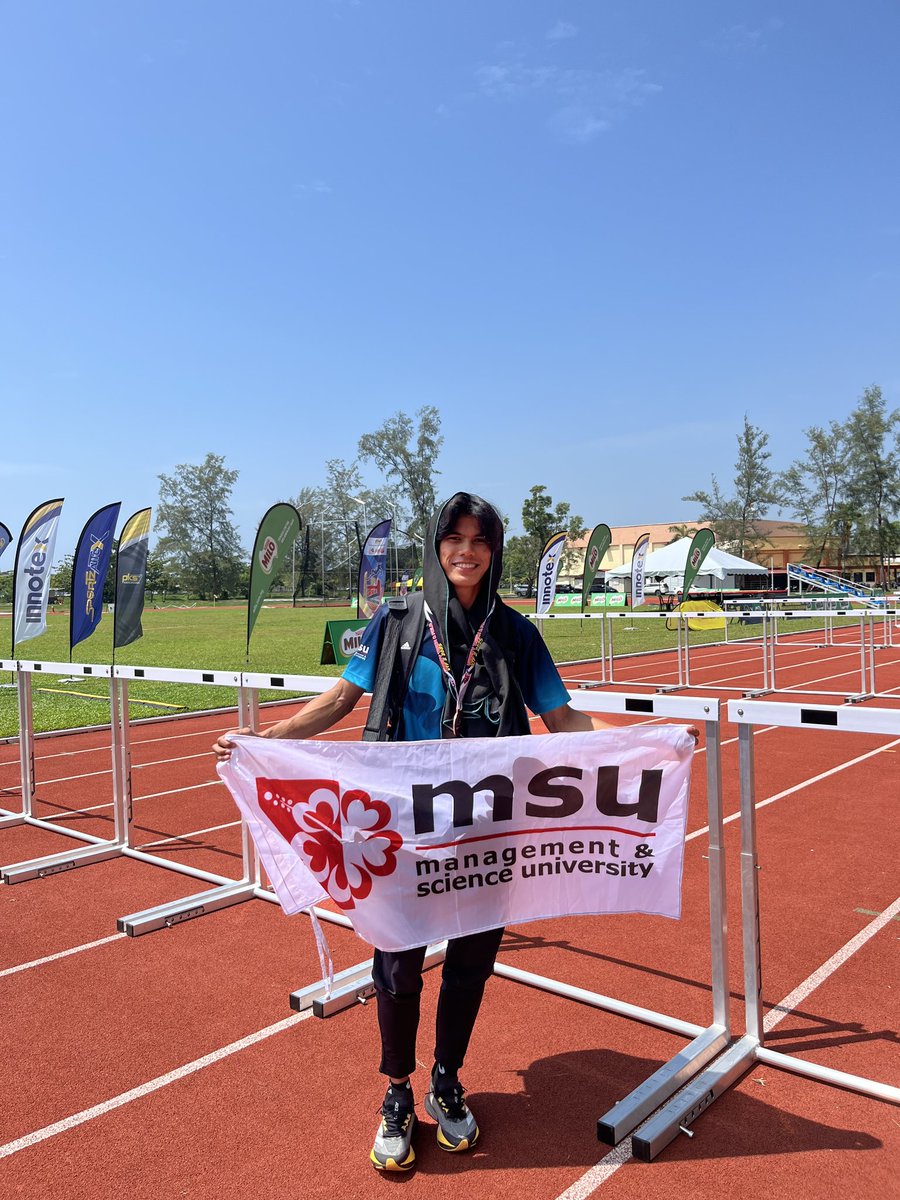 msumalaysiaFISE's tweet photo. Muhammad Noorhayyat Abdul Aziz, a FISE MSU sprinter, achieved a 10.87s personal best in 100m, 1st place at Games Sembilan Open and multiple podium finishes.

A true example of dedication and sportsmanship.

#palsaward #sportsmanship #msumalaysia #msufise #mypremierdigitaltech https://t.co/9U6WOAfIgK