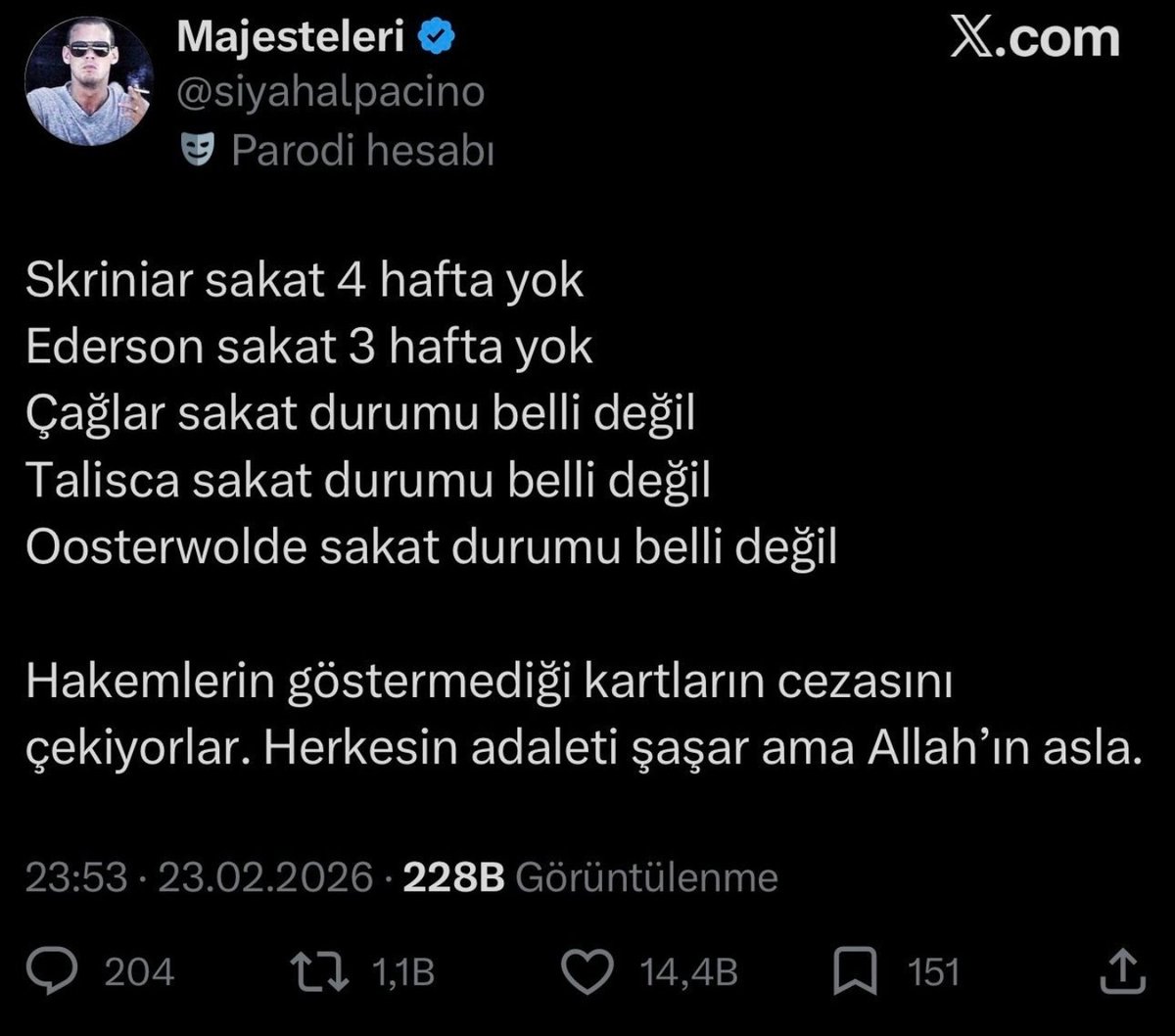 Volkan-F.B.'〽️¹⁹⁰⁷⭐⭐⭐⭐⭐ tweet media